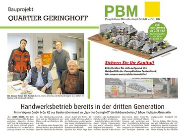 Projekt: Projektbau Münsterland